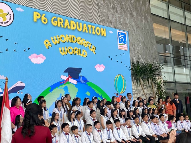 Graduation ceremony sekolah